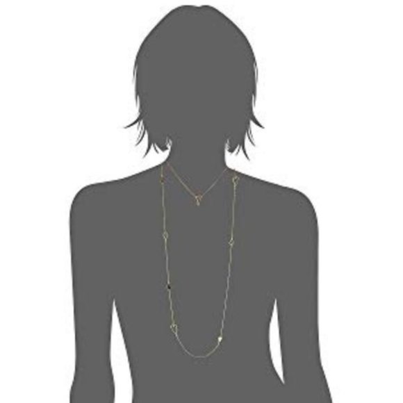 Rebecca minkoff sweetheart layered gold necklace - Picture 10 of 10